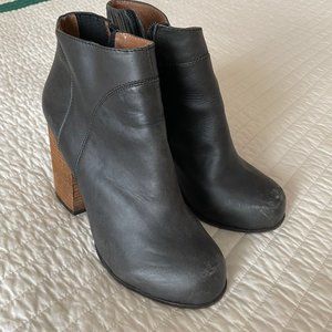 Jeffrey Campbell Hanger Leather Booties sz9